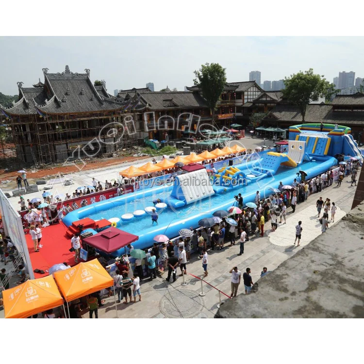 Hot sale  commeacial grade inflatable water park for outground games on lake or sea