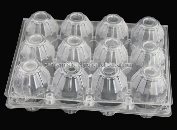 Automatic punching and shearing plastic egg box carton tray container  vacuum  forming mould mold die