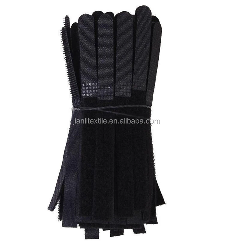 
Black Reusable Hook And Loop Tape Cable Ties Tidy Straps Organiser 