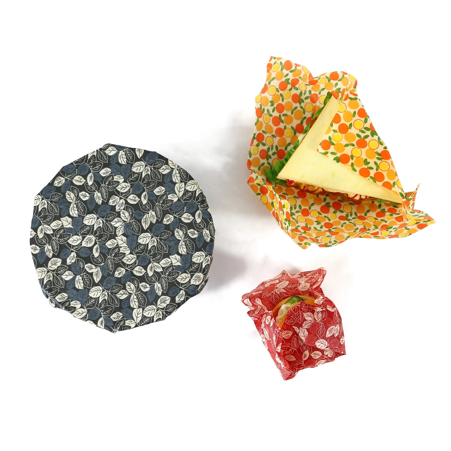 2022 Amazon Hot Sellers Sustainable Eco Friendly Products beeswax Fresh-keeping Cloth beeswax Food Wraps Beeswax wrap