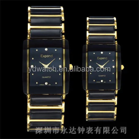 Оригинальные японские часы miyota 22k gold парные часы