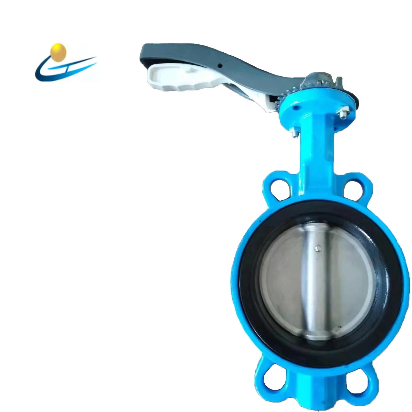 China Manufacturer Factory Price Manual Hydraulic wafer Butterfly Valve