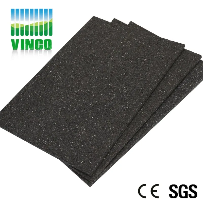 Soundproof Carpet  rubber shock damping mat