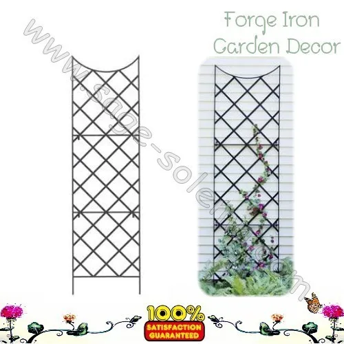 Factory Supply Decorative Powder Coated Metal Garden Trellis, Garden Trellis,Garden Metal Wall Trellis