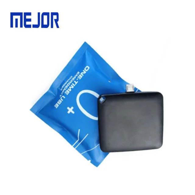 OEM Powerbank 1000mah Smart phone 1 time portable Power bank mini One Time Use Disposable Charger