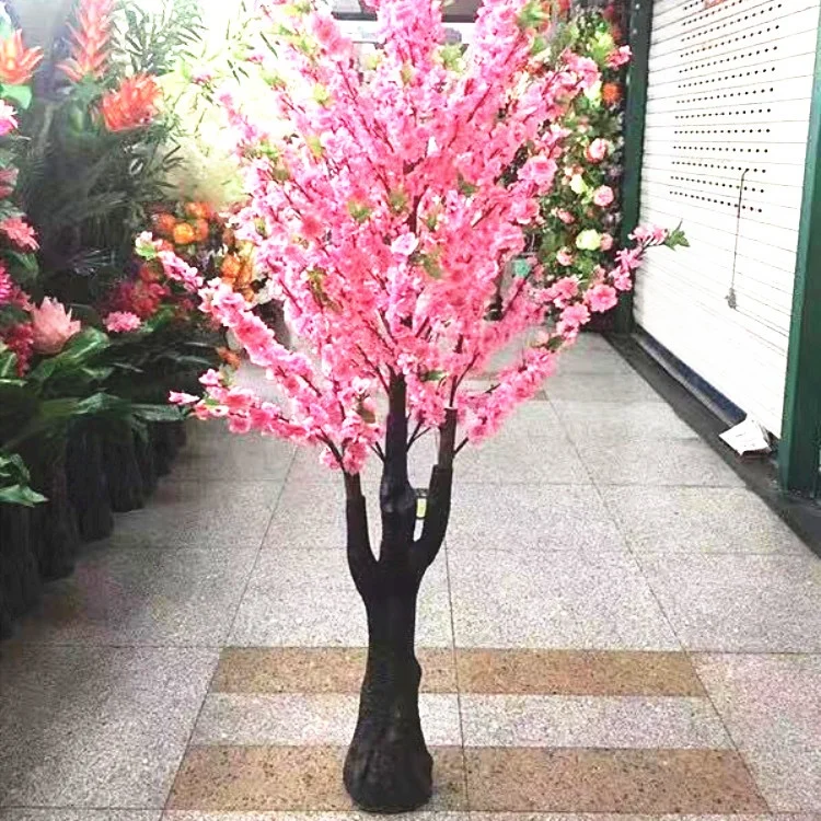 Chinese Supplier Artificial Peach Blossom Tree For Wedding Decoration