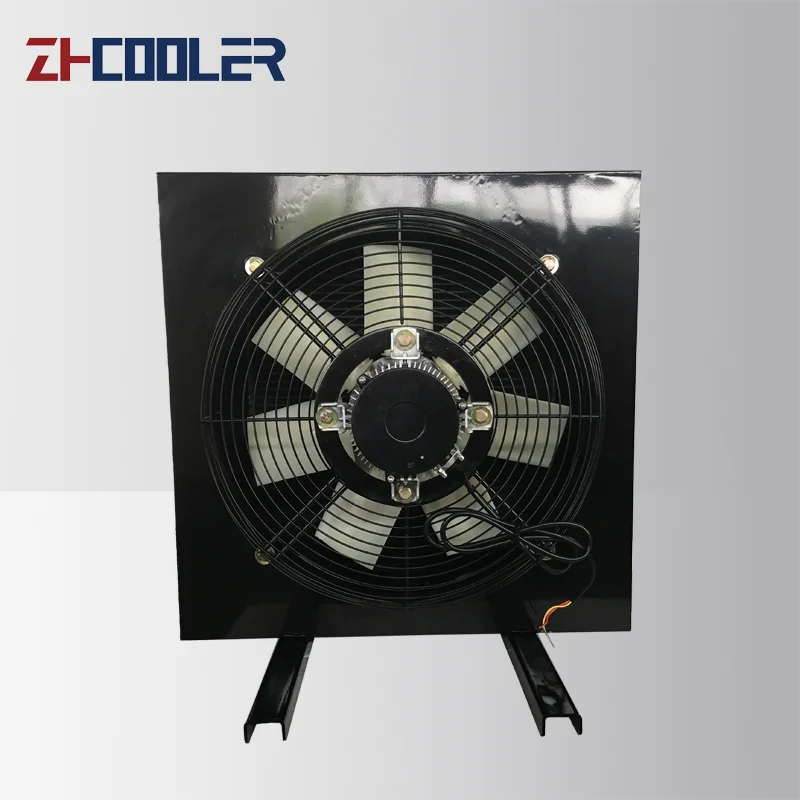 Plate Fin Type Automatic Transmission Oil Cooler with Hydraulic Fan