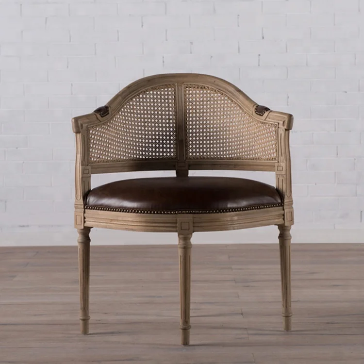 
Dining Ghost Wooden Design Room Coffee Shop Restaurant Cafe Cheap Table Wood Rattan Arm Chair 