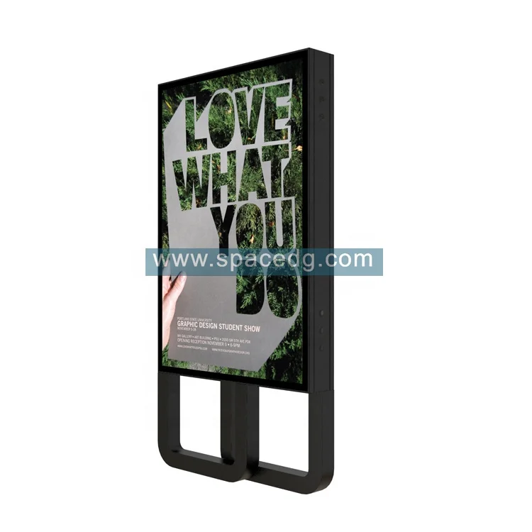Reliable Quantity Outdoor Aluminum Frame LED Illuminated Advertise Light Box