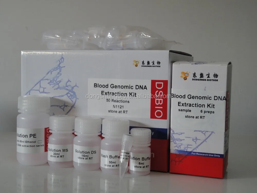 Blood Genomic DNA Extraction Kit/ DNA Purification Kit N1121/N1122