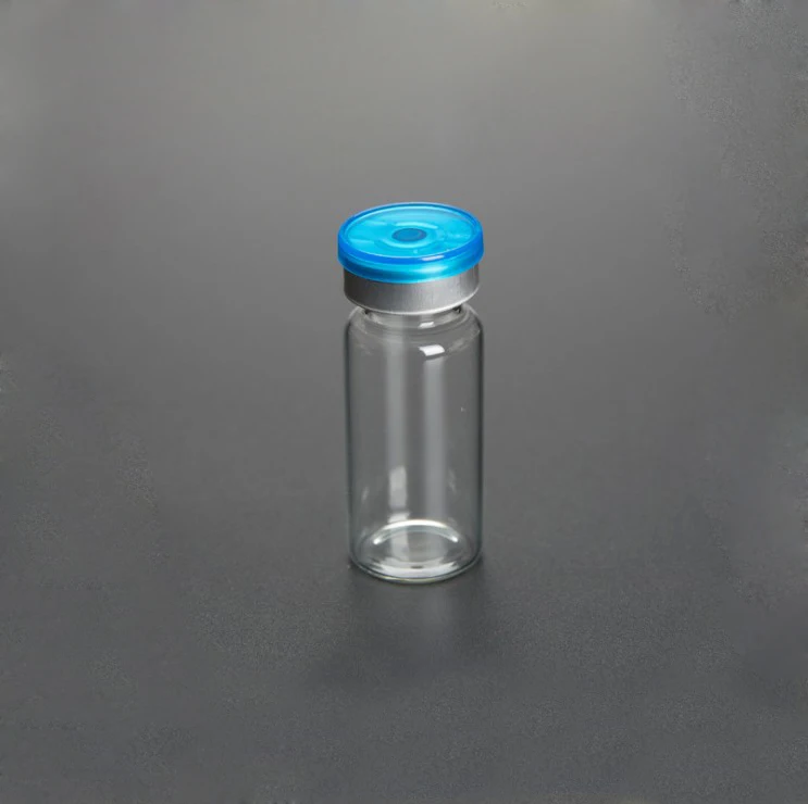 10ml Transparent medical injection penici bottles amber empty glass sterile vials
