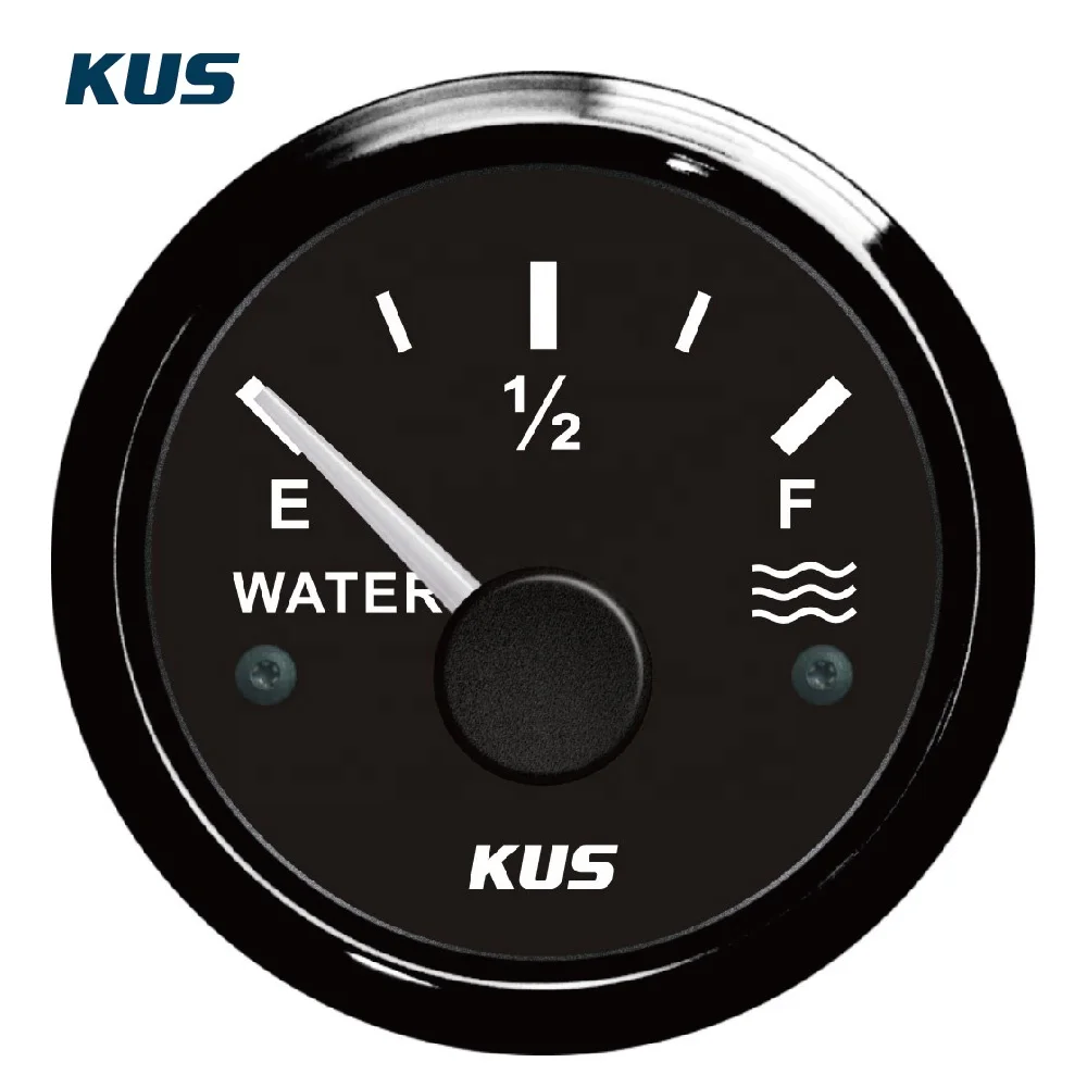 
KUS SEA-V Series Water Level Gauge, Caravan Gauge, RV gauge, 52mm 