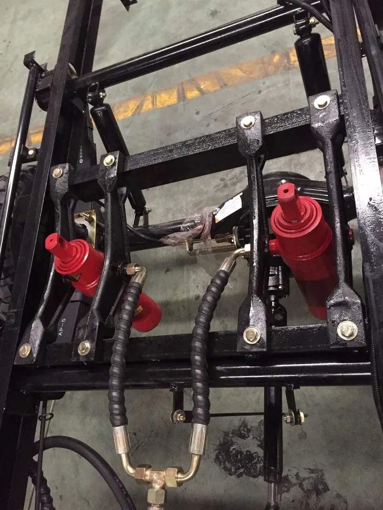 Chongqing Hot Pot Red Double hydraulic tipper cargo tricycle motorcycle dumping Handle easily