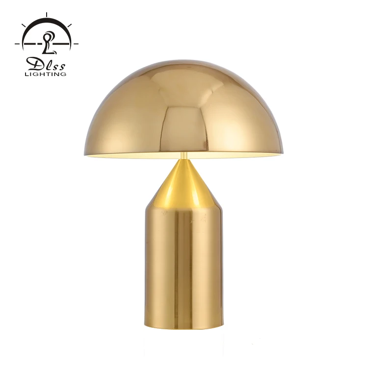 Metal Style Design Modern Gold Iron Study Table Lamp For Home Office