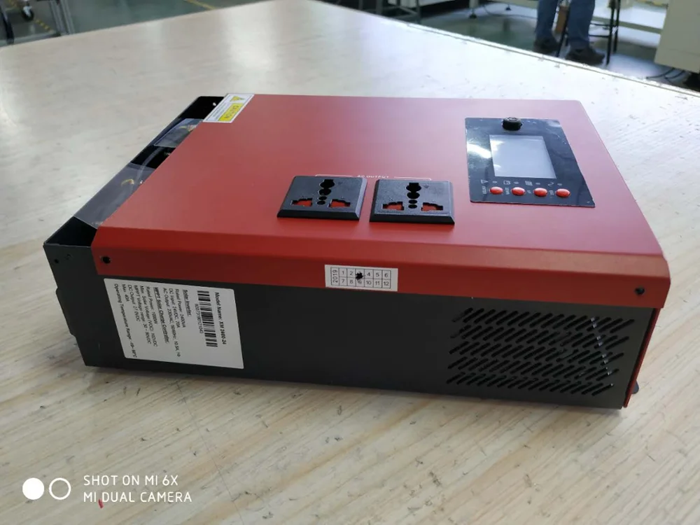 MPPT Solar Inverter 1.2kva 800W 1500W 2.4kva modified sine wave inverter