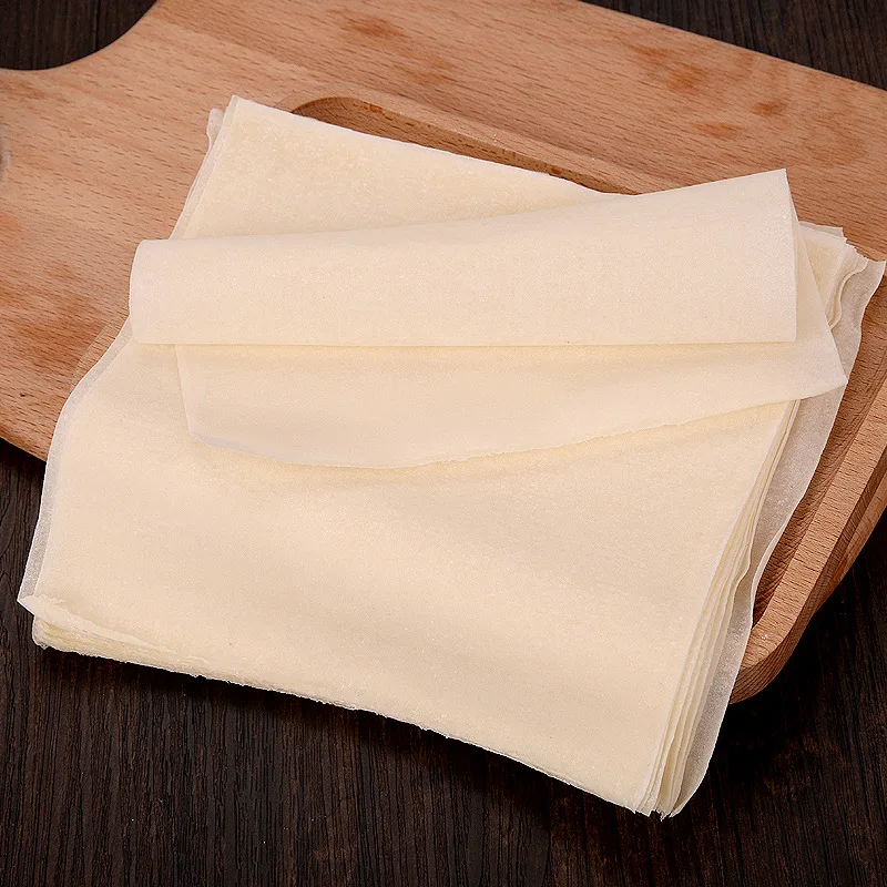 High quality Chinese food Frozen net spring roll pastry wrappers