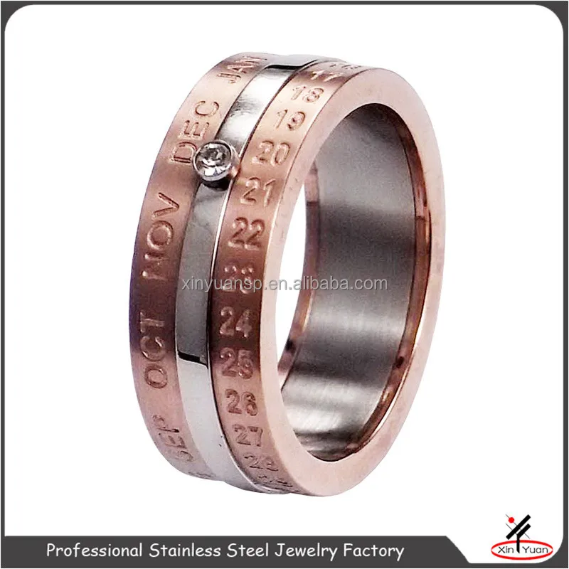 
two-tones fashion muslim ring tat ring man cock ring 