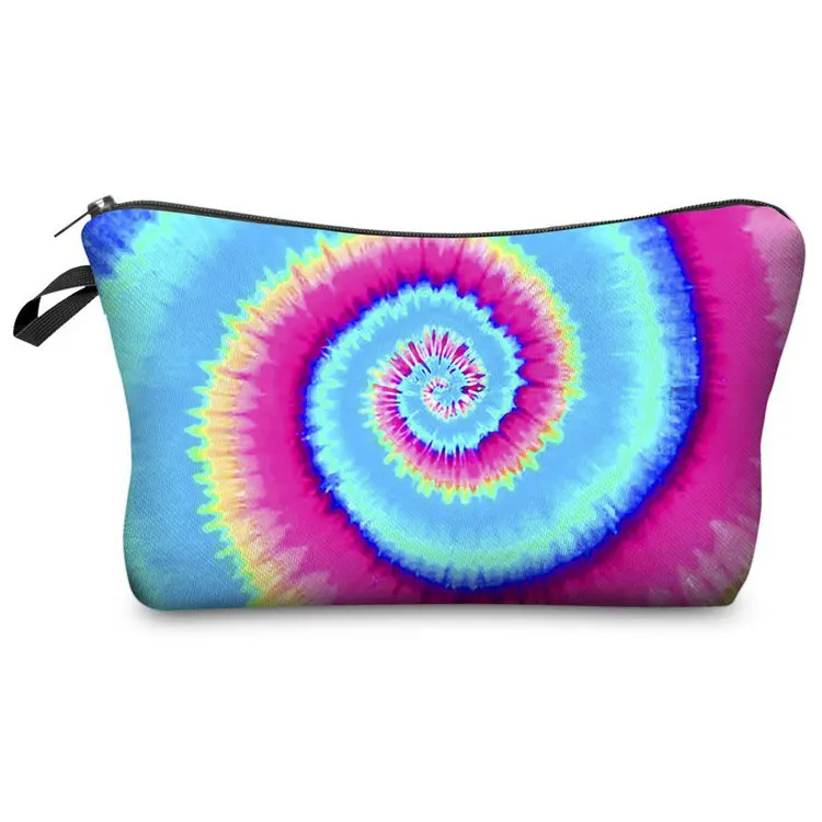 LYMECH 3D print set cosmetic rose gold bag portable toiletry make up makeup pouch box case pack wholesale