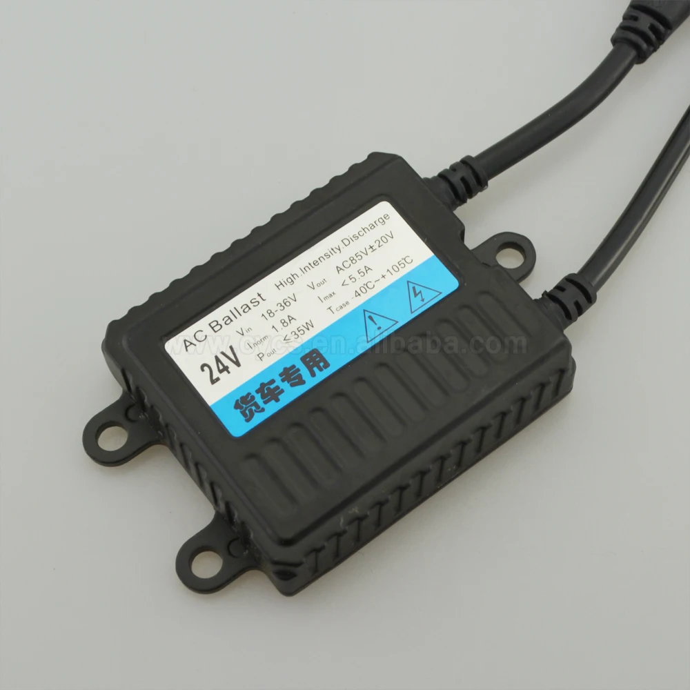 Factory supply ! CE OEM AC 24V 35W auto xenon ballast hid for truck xenon bulb light