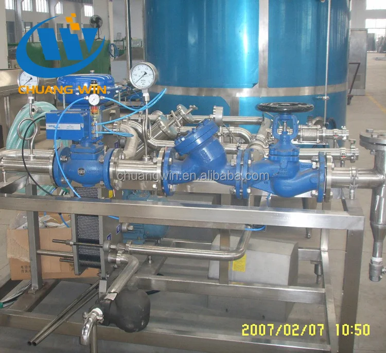 
Automatic beverage filling machine pipe In-place cleaning system 