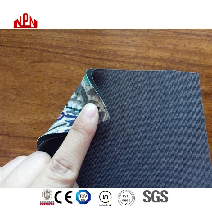 High Quality Customized Thick Neoprene Fabric Rubber Sheets