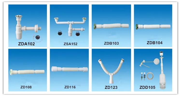 Дешевый Сифон двойной для мойки с носиком высокое качество