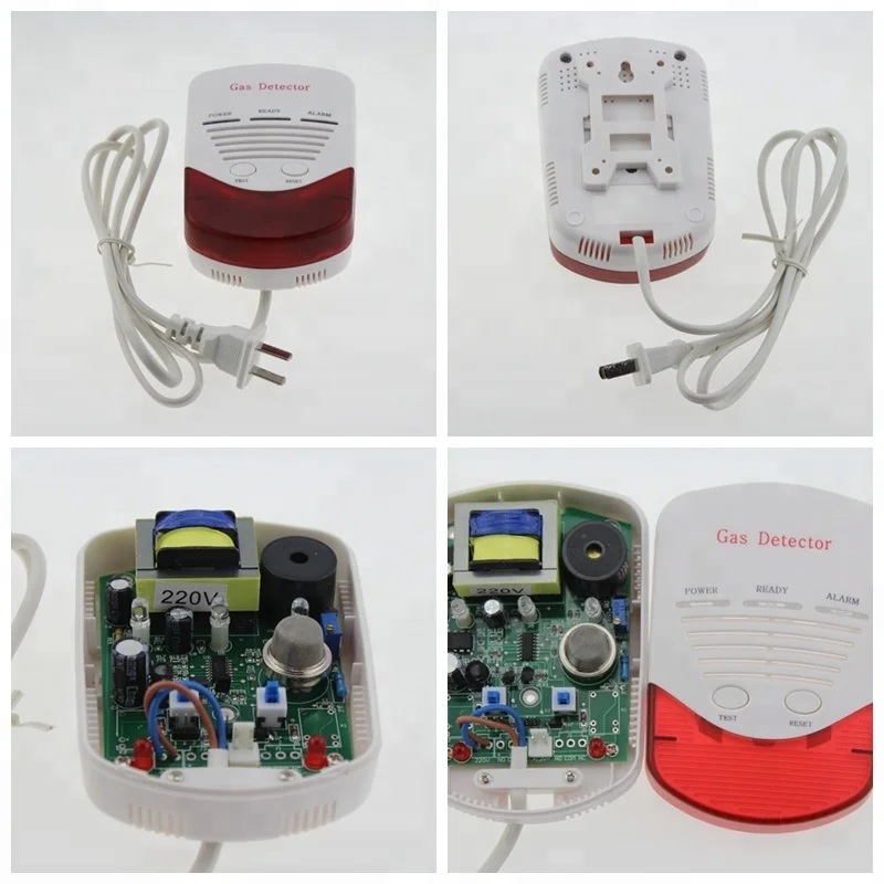YH-2266 Kitchen Cooking Gas Leak Detector Independent Alarm Natural Gas Detector for home