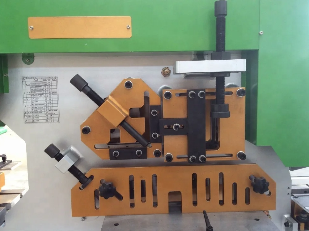 China manufacture multi-function sheet metal combined hydraulic iron worker