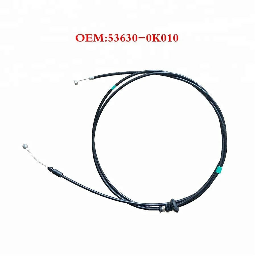 Auto Spare Parts Brake Cable for hilux OEM 53630-0k010 Hood cable