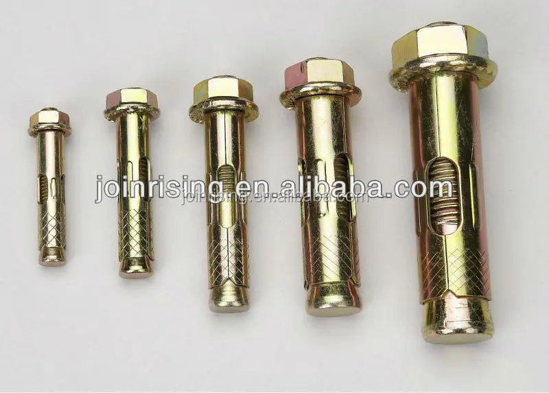 Various kinds of expansion anchor bolts zinc plated Made in China