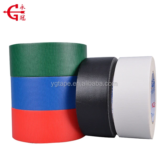 Red Blue Green Super Matt Surface Cloth Tape Cotton Gaffer Tape