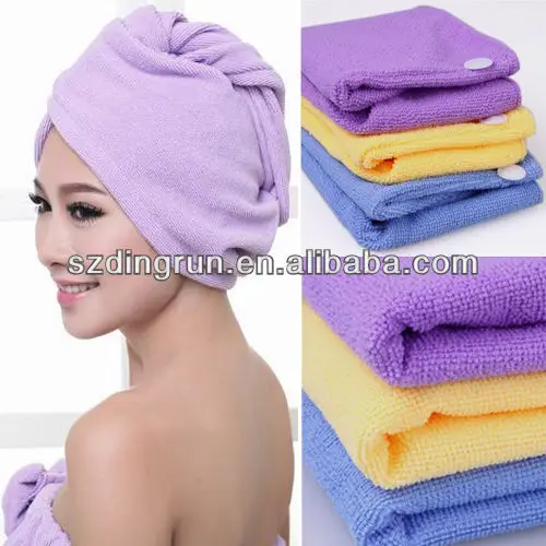 Тюрбан для волос из хлопка/микрофибры Магическая шапочка сушки головные повязки