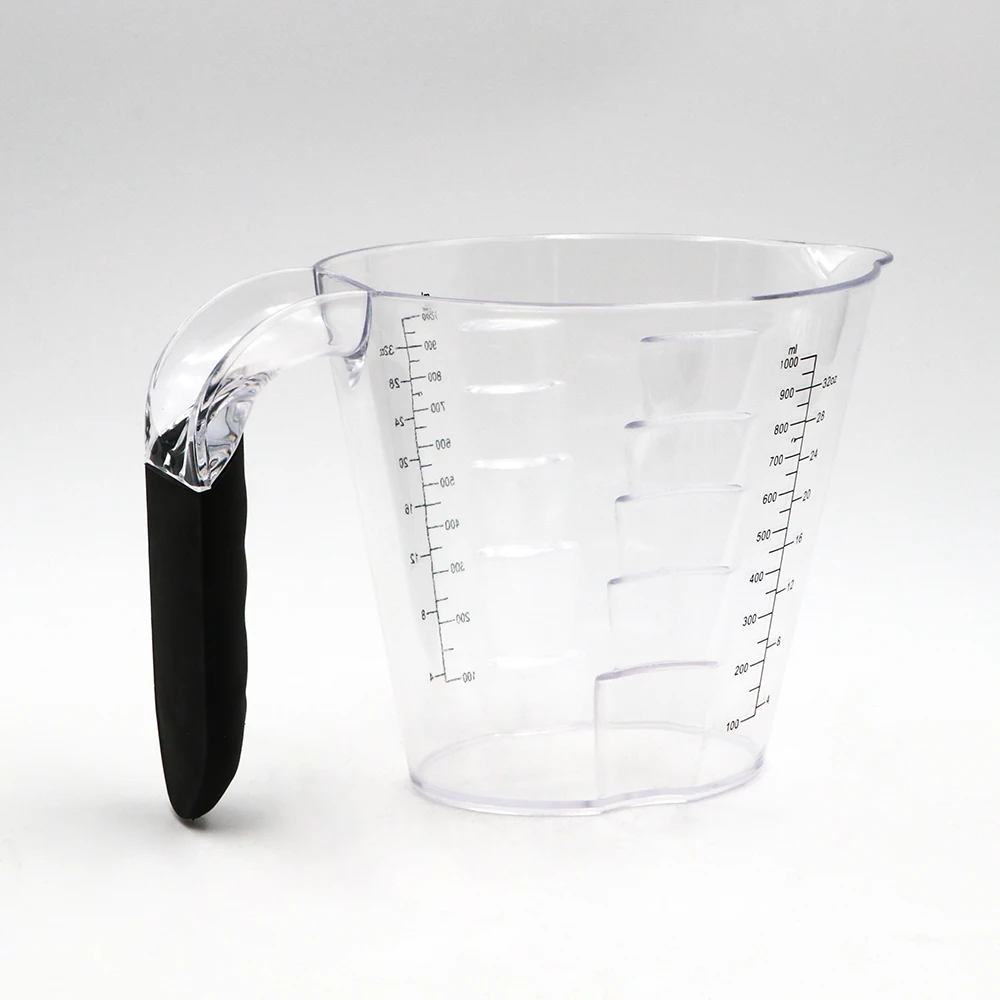 
Kitchen food 1 2 4 cup plastic measuring cup 