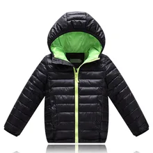 2016 Hot Sale Hooded Girls Boys font b Winter b font Coat Long Sleeve Boys font