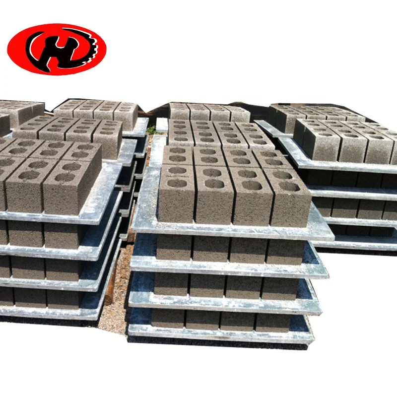 fly ash pvc brick  pallet  for brick making machine of non burned brick block