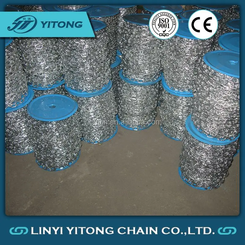 Din5685 Steel Galvanized Short Link Chain