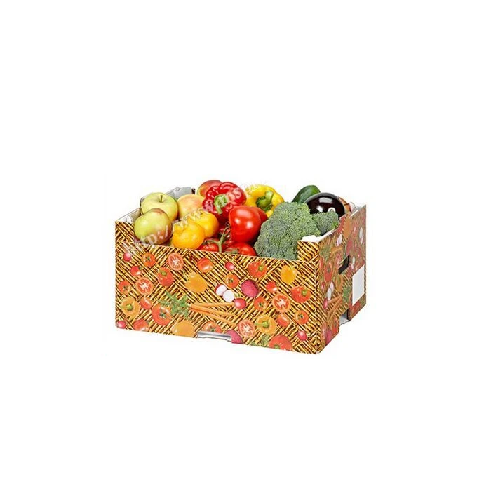 wholesale corrugated cardboard vegetable/fruit box vegetable/fruit packing box