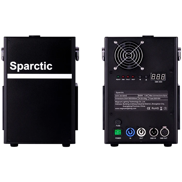 Indoor Wireless sparkler Cold Fountain Fireworks DMX Firing Display System