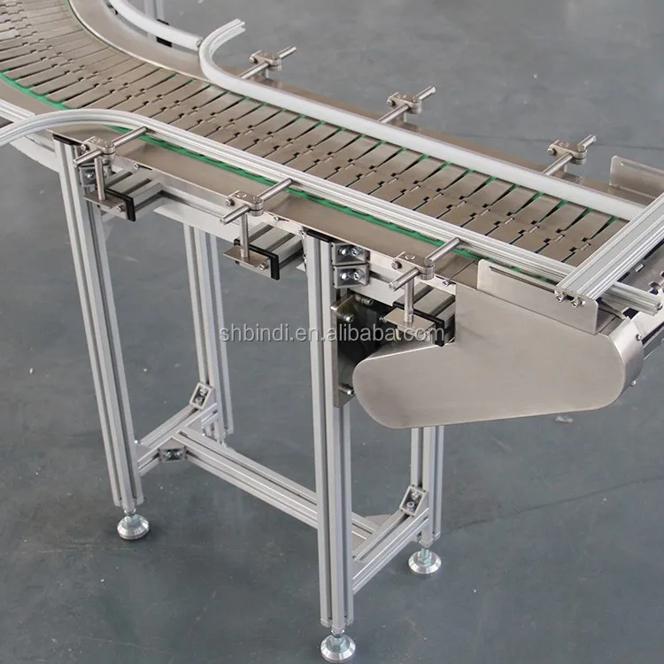 Table Top Accumulation Chain Plate Conveyor