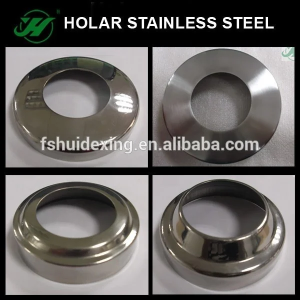 stainless steel balustrade  pipe cover and plate