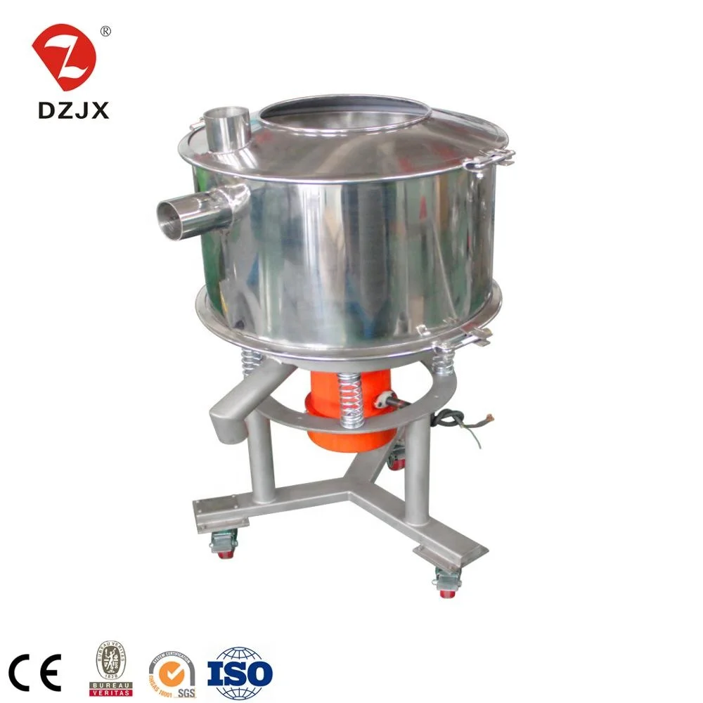 DZJX Small Size Xc Industrial Add Edge Vibration Screen Ceramic Slurry Vibrator Sifter For Liquid Vibrating Sieve For Pet Flakes