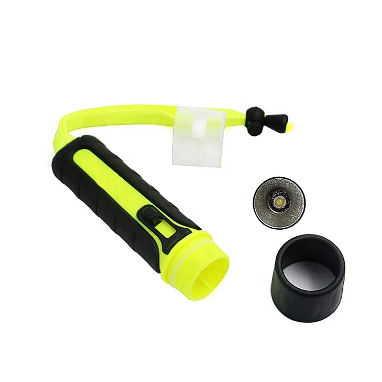 
Outdoor portable waterproof 1W LED underwater scuba flashlight flash light diving torch light 