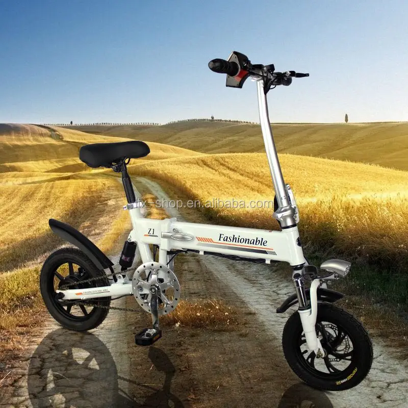 New Best Sale Folding Electric Bike, Smart 250W Brushless Aluminum Alloy Foldable Pedal Assited Electric Bicycle Support OEM