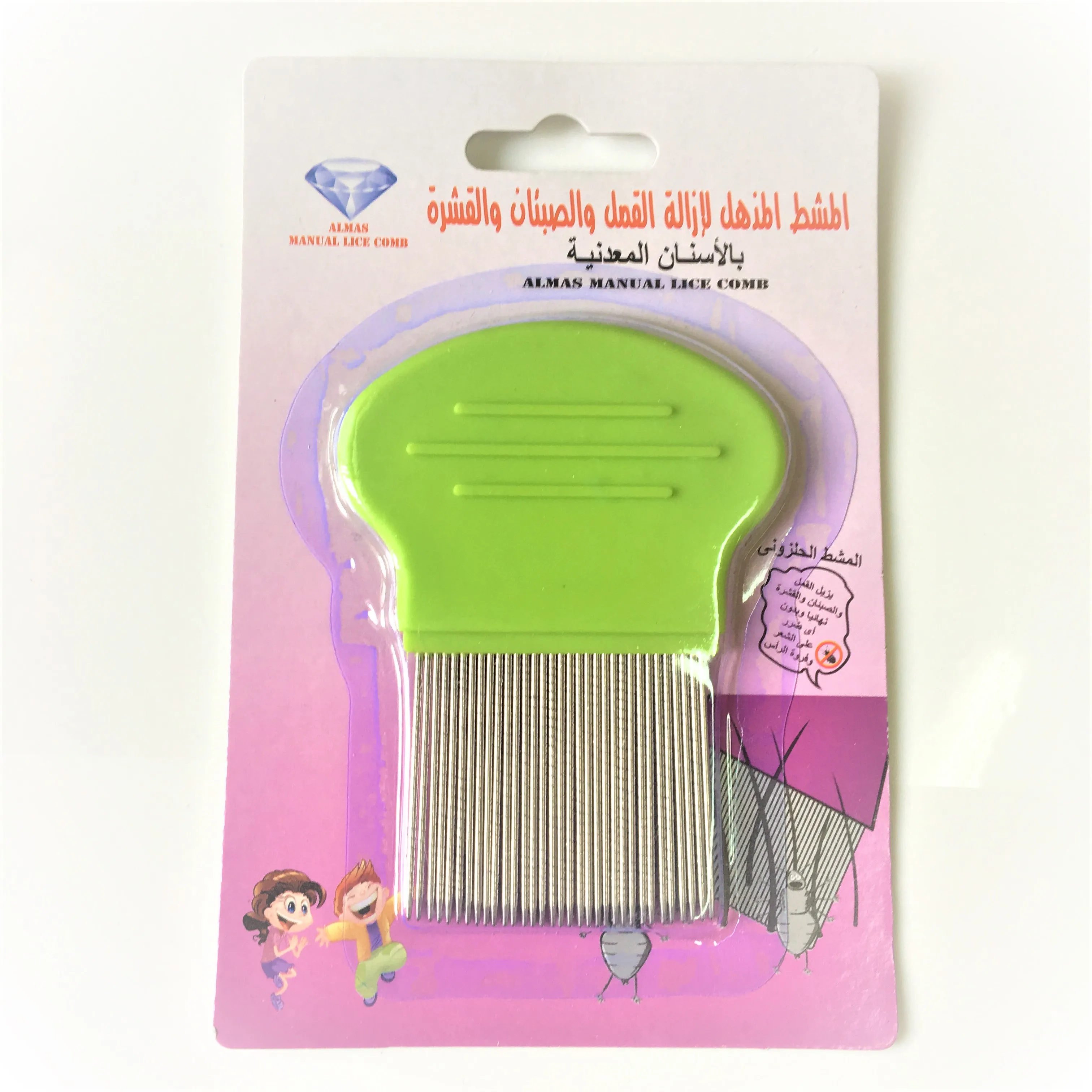 Wholesale promotion high quality head lice nit flea comb