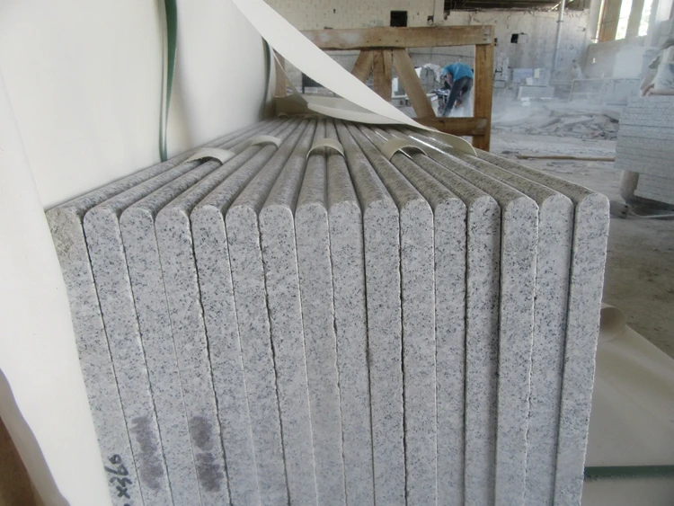 China Cheap Granite Material For Stair G602 Granite Staircase Stair Step Tiles On Sale