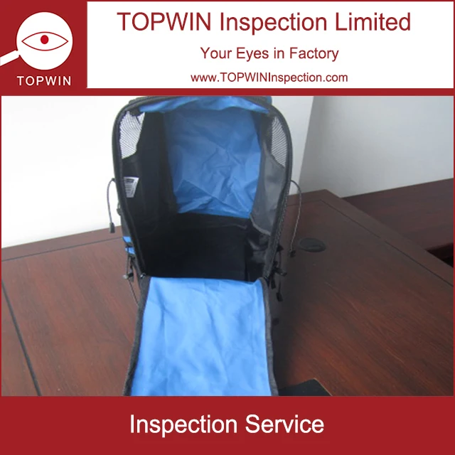 Third party inspection company in China bag inspection services