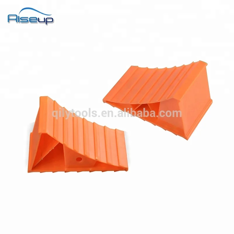 Plastic RV trailers wheel chock chocks holder for tire size 26 inch