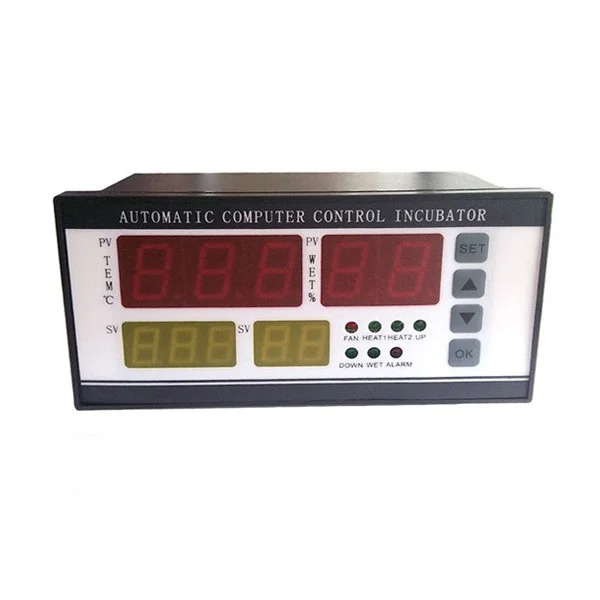 Small Digital automatic egg incubator thermostat controller for humidity and temperature controlling