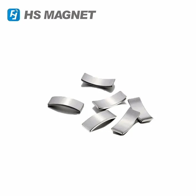Zinc Coating Arc Segment Sintered NdFeB Magnets for AC high speed motor