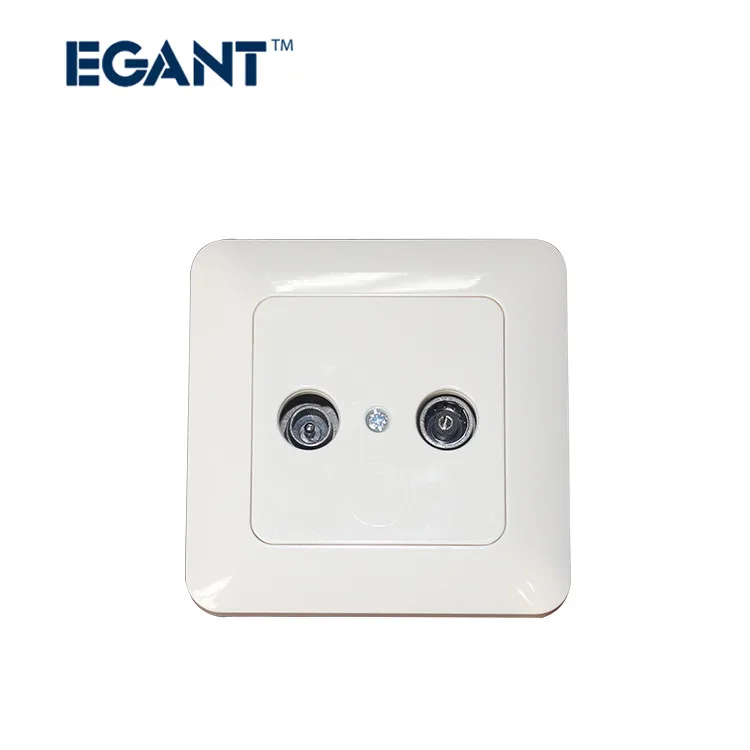 
 Розетка для передачи данных по телевизору и телефону  